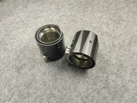 Embout d'Échappement Carbone BMW F20 F22 F32 F87 - vue arrière - Becquet Voiture
