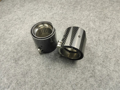 Embout d'Échappement Carbone BMW F20 F22 F32 F87 - vue arrière - Becquet Voiture