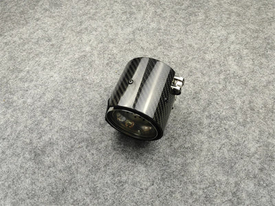 Embout d'Échappement Carbone BMW F20 F22 F32 F87 - vue de face - Becquet Voiture