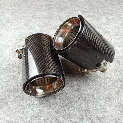 Embout d'Échappement Carbone BMW F20 F30 G20 G30 M2 M3 M4 - vue arrière - Becquet Voiture