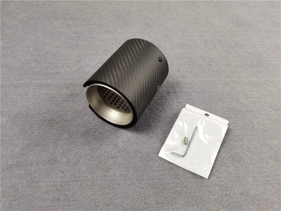 Embout d'Échappement Carbone BMW F90 M5 - vue arrière - Becquet Voiture