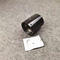 Embout d'Échappement Carbone BMW F90 M5 - vue de face - Becquet Voiture