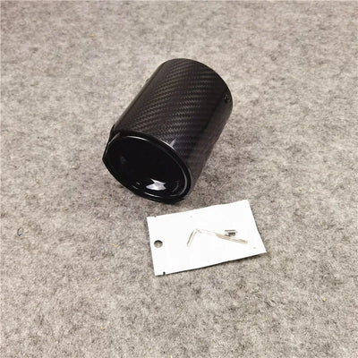 Embout d'Échappement Carbone BMW F90 M5 - vue rapprochée - Becquet Voiture
