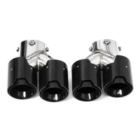 Embout d'Échappement Carbone BMW G20 G21 M340i - installé sur véhicule - Becquet Voiture