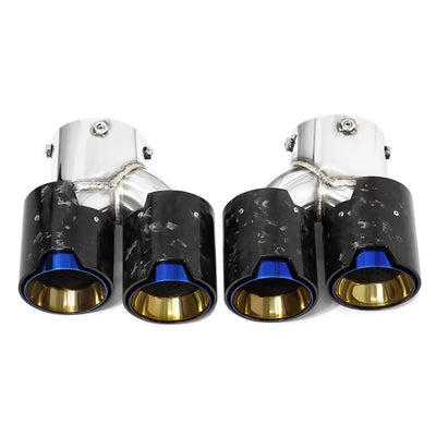 Embout d'Échappement Carbone BMW G20 G21 M340i M440i - packshot studio - Becquet Voiture
