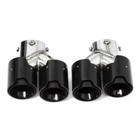 Embout d'Échappement Carbone BMW G20 G21 M340i M440i - vue de dessus - Becquet Voiture