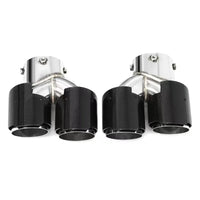 Embout d'Échappement Carbone BMW G20 G21 M340i M440i - vue de trois-quarts - Becquet Voiture