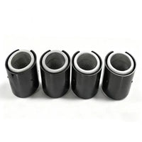 Embout d'Échappement Carbone BMW G90 G99 M5 - installé sur véhicule - Becquet Voiture