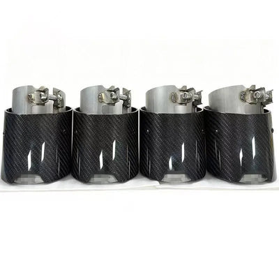 Embout d'Échappement Carbone BMW G90 G99 M5 - vue arrière - Becquet Voiture
