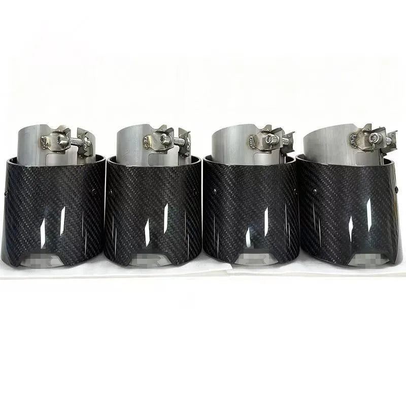 Embout d'Échappement Carbone BMW G90 G99 M5 - vue arrière - Becquet Voiture