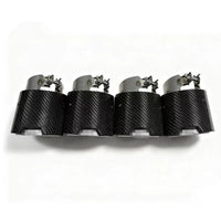 Embout d'Échappement Carbone BMW G90 G99 M5 - vue de profil - Becquet Voiture
