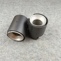 Embout d'Échappement Carbone BMW M Performance F80 F82 F90 - vue arrière - Becquet Voiture