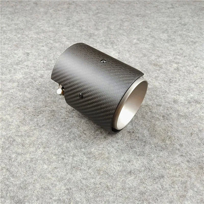 Embout d'Échappement Carbone BMW M Performance F80 F82 F90 - vue de profil - Becquet Voiture