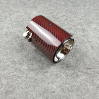 Embout d'Échappement Carbone BMW M2 M3 M4 F80 F82 - vue de face - Becquet Voiture