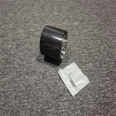 Embout d'Échappement Carbone BMW M3 G80 M4 G82 G83 2020+ - vue de profil - Becquet Voiture