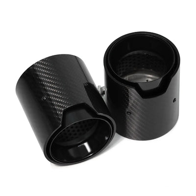 Embout d'Échappement Carbone BMW Série 3 G20 G21 (réf. 2) - packshot studio - Becquet Voiture