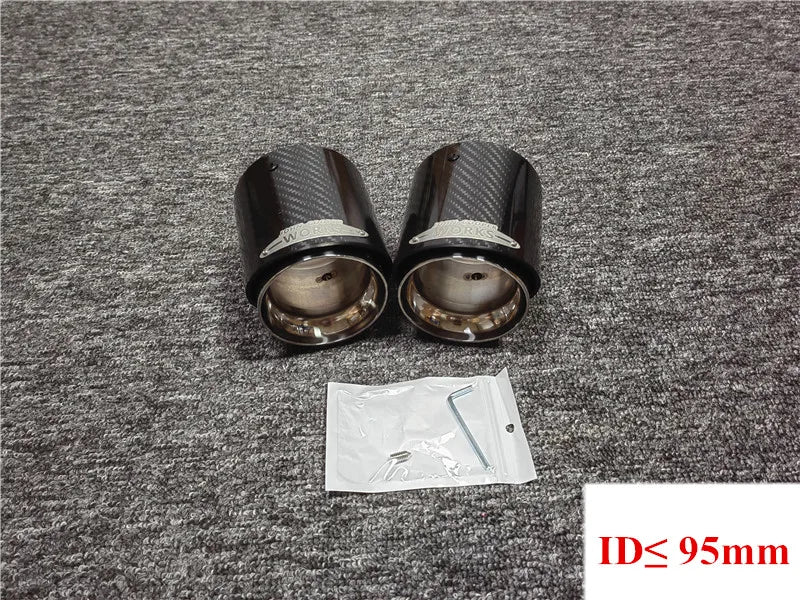Embout d'Echappement Carbone Mini Cooper R56 R57 F56 F60 - vue arrière 2 - Becquet Voiture
