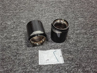 Embout d'Echappement Carbone Mini Cooper R56 R57 F56 F60 - vue de trois-quarts - Becquet Voiture