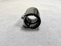 Embout d'Échappement Carbone Noir Brillant BMW M F20 F22 F32 - vue de face - Becquet Voiture
