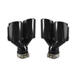Embout d'Échappement Carbone Universel Double Sortie