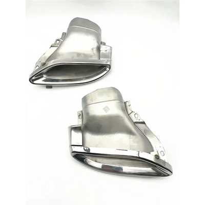 Embout d'Échappement Décoratif Mercedes W205 W213 - vue de face - Becquet Voiture