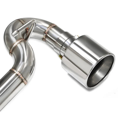 Embout d'Échappement Double Pointe BMW E90 E92 - vue arrière - Becquet Voiture