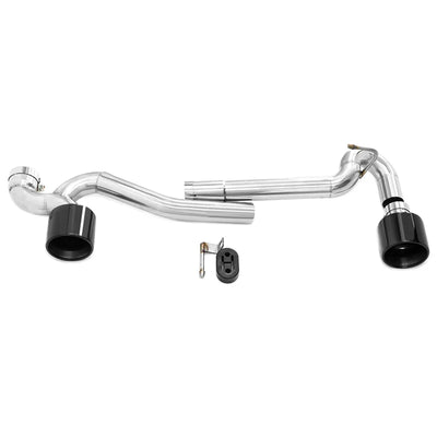 Embout d'Échappement Double Pointe BMW E90 E92 - vue rapprochée - Becquet Voiture