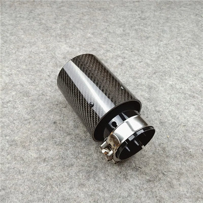Embout d'Échappement Inox BMW M Performance M2 M3 M5 - installé sur véhicule - Becquet Voiture