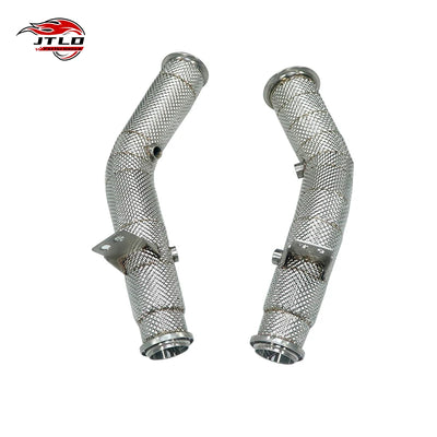 Embout d'Échappement Inox Mercedes W205 C43 - installé sur véhicule - Becquet Voiture