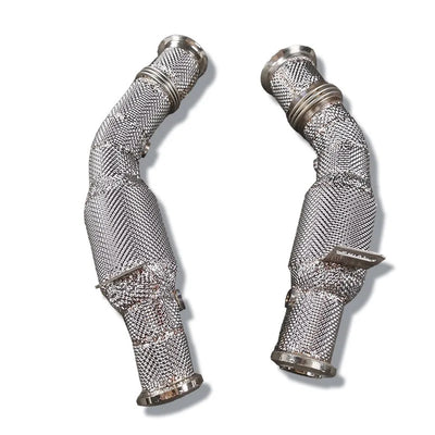 Embout d'Échappement Mercedes-AMG C43 E43 GLC43 GLE43 - détail du montage - Becquet Voiture