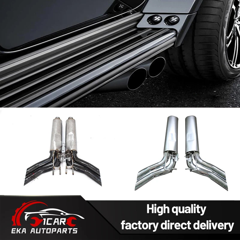 Embout d'Échappement Mercedes-AMG Classe G G63 G500 - vue de face - Becquet Voiture