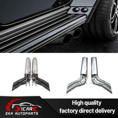 Embout d'Échappement Mercedes-AMG Classe G G63 G500 - vue de face - Becquet Voiture