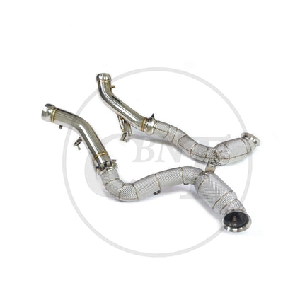 Embout d'Échappement Mercedes-AMG E63S W213 4.0T - détail du montage - Becquet Voiture