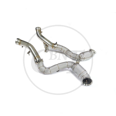 Embout d'Échappement Mercedes-AMG E63S W213 4.0T - installé sur véhicule - Becquet Voiture