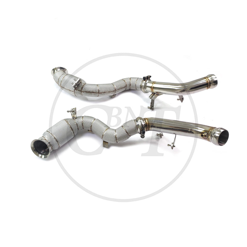 Embout d'Échappement Mercedes-AMG E63S W213 4.0T - packshot studio - Becquet Voiture