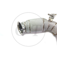 Embout d'Échappement Mercedes-AMG E63S W213 4.0T - vue de profil - Becquet Voiture