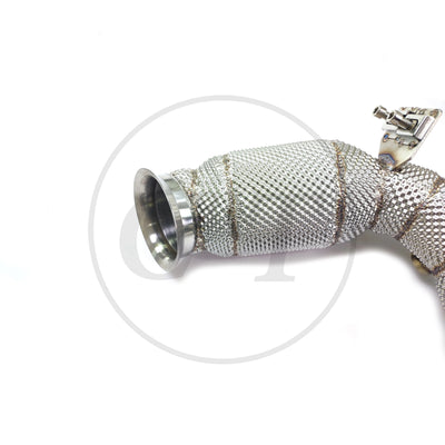 Embout d'Échappement Mercedes-AMG E63S W213 4.0T - vue de profil - Becquet Voiture