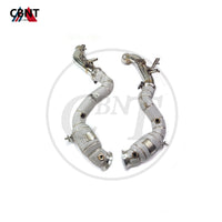 Embout d'Échappement Mercedes-AMG E63S W213 4.0T - vue rapprochée - Becquet Voiture