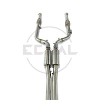 Embout d'Échappement Mercedes AMG W205 C43 E43 - packshot studio - Becquet Voiture