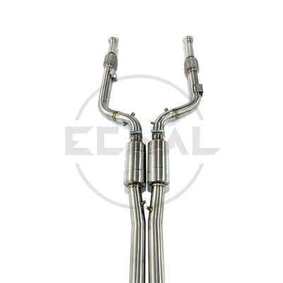Embout d'Échappement Mercedes AMG W205 C43 E43 - packshot studio - Becquet Voiture