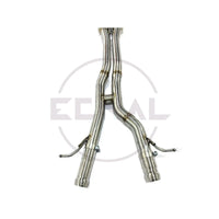 Embout d'Échappement Mercedes AMG W205 C43 E43 - vue de trois-quarts - Becquet Voiture