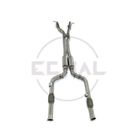 Embout d'Échappement Mercedes AMG W205 C43 E43 - vue rapprochée - Becquet Voiture