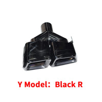 Embout d'Échappement Mercedes-Benz W212 E63 CLS63 W204 - vue de face 2 - Becquet Voiture