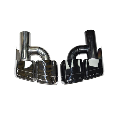 Embout d'Échappement Mercedes-Benz W212 E63 CLS63 W204 - vue de profil - Becquet Voiture