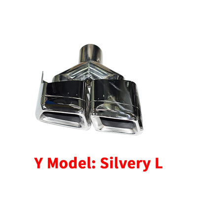 Embout d'Échappement Mercedes-Benz W212 E63 CLS63 W204 - vue rapprochée - Becquet Voiture