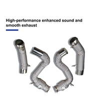 Embout d'Échappement Mercedes C63 AMG W205 - vue arrière - Becquet Voiture