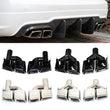 Embout d'Échappement Mercedes Classe C E CLS Quadruple