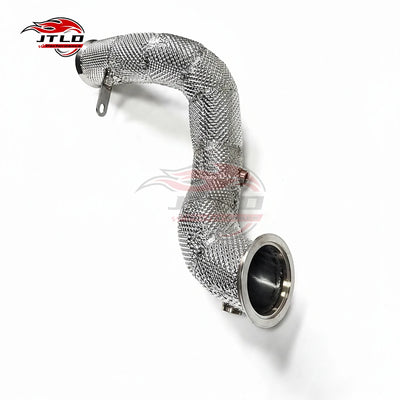 Embout d'Échappement Mercedes Classe C W205 W213 - vue de face - Becquet Voiture
