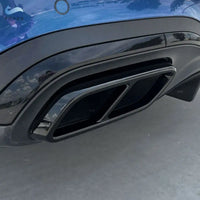 Embout d'Échappement Mercedes Classe C W206 - installé sur véhicule - Becquet Voiture
