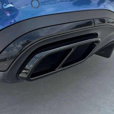 Embout d'Échappement Mercedes Classe C W206 - installé sur véhicule - Becquet Voiture